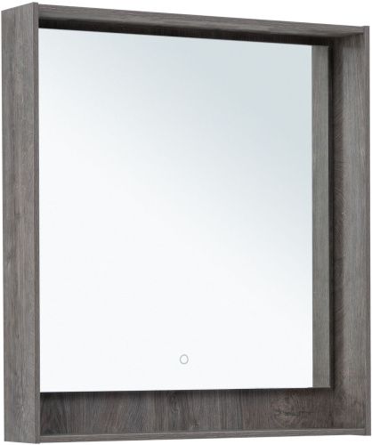 Зеркало в ванную Aquanet Милан 00336395 75х83 цвет темное дерево