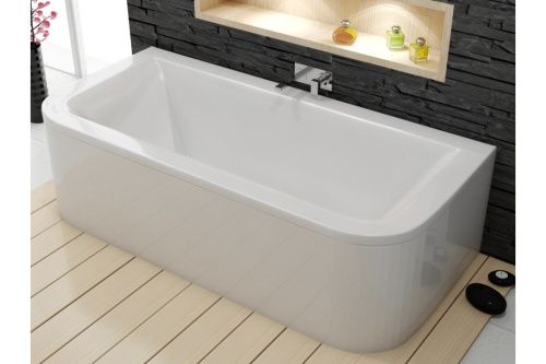 Ванна акриловая Vayer Options Гл000006810 180х85 пристенная прямоугольная