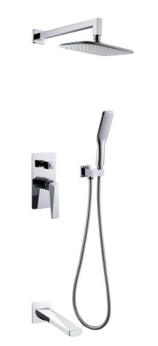 Душевая система Boheme Venturo 374-2 встраиваемая цвет хром