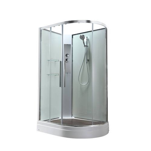 Душевая кабина AvaCan EM EM2811LNT 110х80 асимметричная без крыши ориентация левая