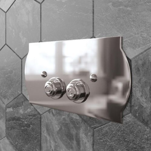 Клавиша смыва механическая TW collection TW300.1cr цвет хром