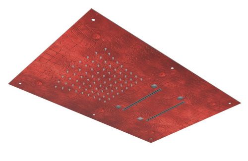 Душевая головка Graffio Skin SK231/RO цвет rosso-кожа