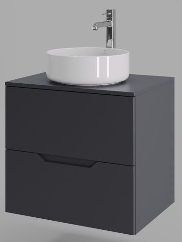 Тумба с раковиной Orange Line Li-60TugMDF+B09-360W 61х46х68