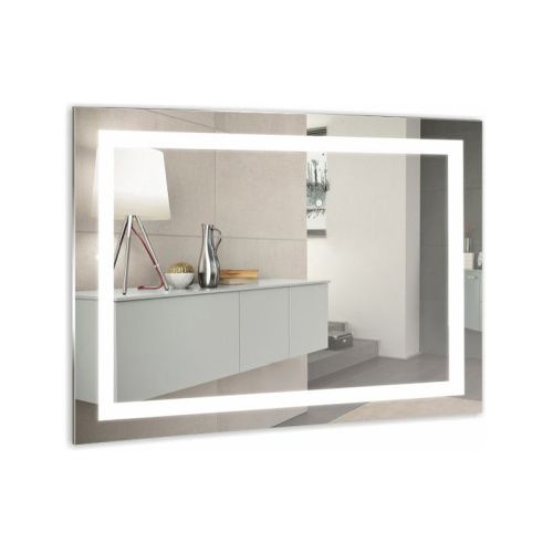 Зеркало в ванную Azario LED-00002270 120х80 цвет белый