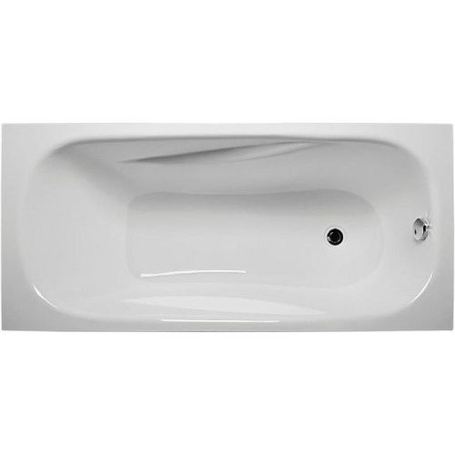 Ванна акриловая 1MarKa CLASSIC 01кл1670 А 160х70 пристенная прямоугольная без ножек и каркаса