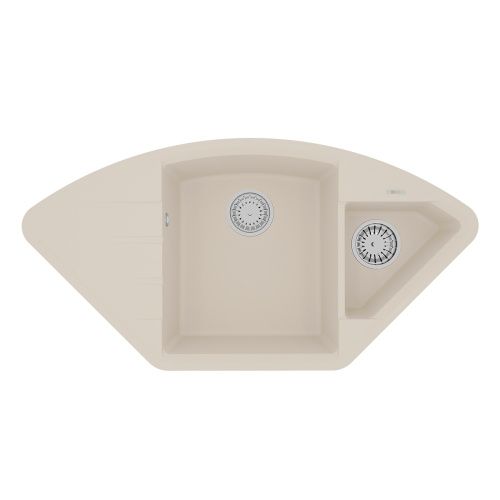 Кухонная мойка LeMark Irkana 980 9910048 98х50 цвет бежевый поверхность матовая