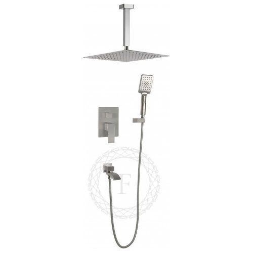 Душевая система Filarete FL1012NK встраиваемая в стену цвет никель