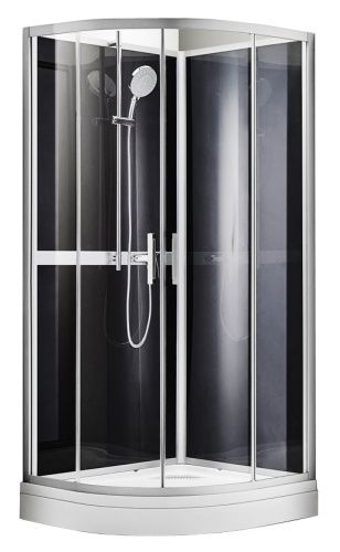 Душевая кабина Azario DENVER AZ-N10812 900 90х90 четверть круга без крыши ориентация универсальная