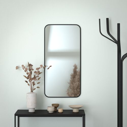 Зеркало в ванную Evoform Colora BY 0435 50х100 цвет черный