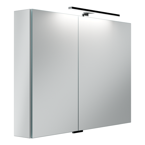 Зеркало-шкаф Sancos Hilton Z1000 100х15х74 настенный цвет серая