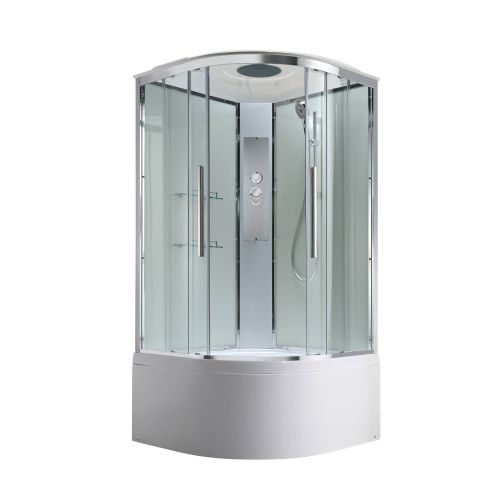 Душевая кабина AvaCan EM EM5010T 100х100 четверть круга с крышей ориентация универсальная