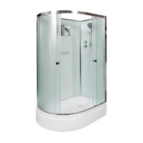 Душевая кабина AvaCan D312R 120х90 асимметричная без крыши ориентация правая