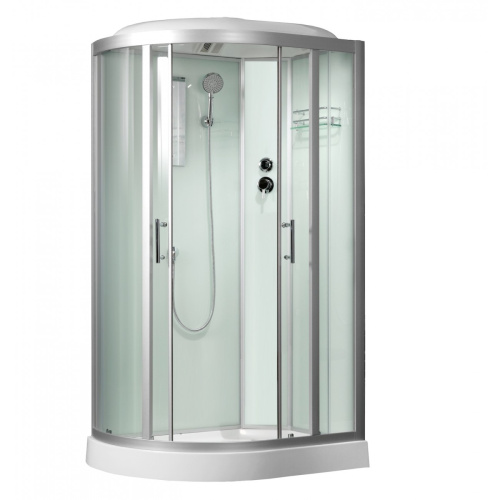Душевая кабина Frank 20156008 110х80 с крышей ориентация левая