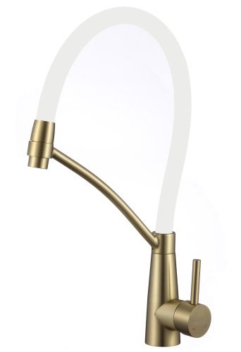 Смеситель для кухни Fmark FS8255C-02 на мойку золото матовое