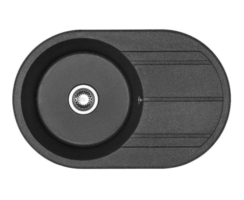 Кухонная мойка Aquaton Амира 1A712932AI210 78х50 цвет графит