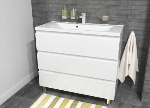 Тумба с раковиной Эстет Bali ФР-00009971 100х45х86 напольная