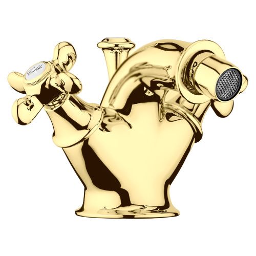 Смеситель Webert Ottocento OT710102010 на биде золото