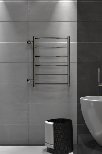 Полотенцесушитель Indigo Arc LASW70-60-б/п-60 68х70 водяной хром