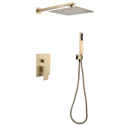 Душевая система ABBER AF8219G встраиваемая в стену