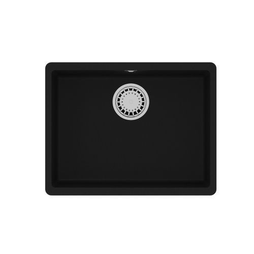 Кухонная мойка LeMark Sinara 540-u 9910073 54х42 цвет антрацит поверхность матовая