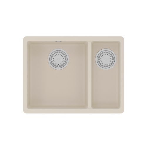 Кухонная мойка LeMark Sinara 550.2-u 9910084 55х42 цвет бежевый поверхность матовая
