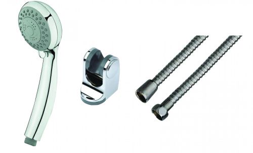 Душевой гарнитур Creavit SH115 настенный хром