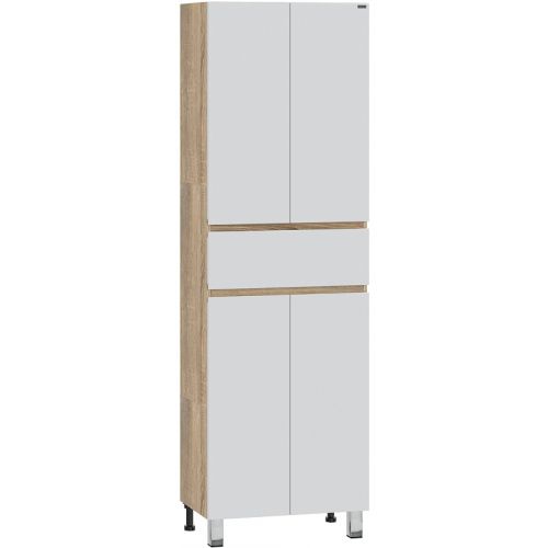 Шкаф-пенал СанТа Марс 700415 60х30х180 напольный цвет янтарный