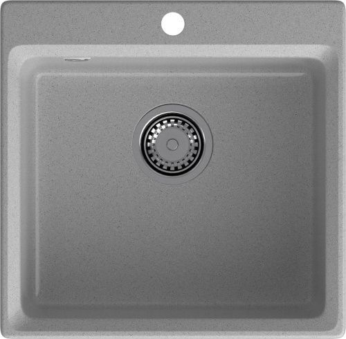 Кухонная мойка Granfest Level LV-510 серый 51х50 цвет серый поверхность матовая