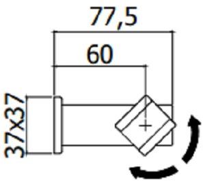 Держатель для душа Paffoni Level ZSUP025CR хром - фото 2
