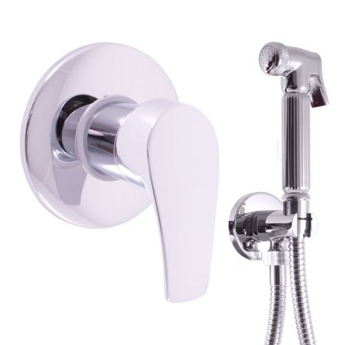 Гигиенический душ со смесителем RavSlezak KONGO K042/1 хром