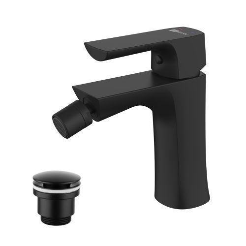 Смеситель LeMark Ursus LM7208BL на биде черный