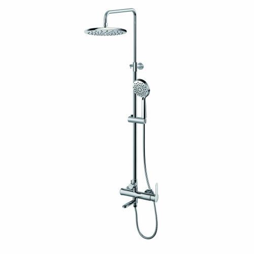 Душевая стойка Azario Pure AZ-HV23U94C-1CK1J19A-ZH3394A-HB1153 настенная цвет хром