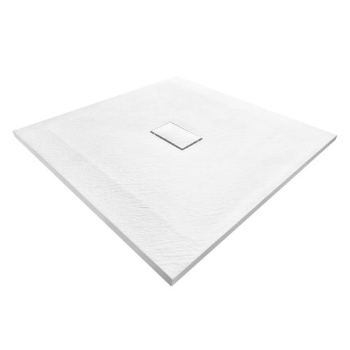 Душевой поддон WasserKRAFT Main 41T 41T19 100х100 стеклопластик белый