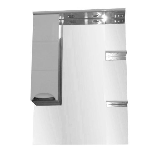 Зеркало-шкаф Loranto Стиль CS00024780 80х17х108 подвесной цвет белый