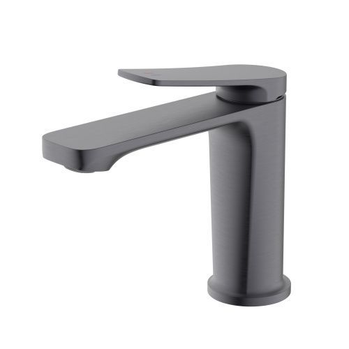 Смеситель Splenka S40 S40.10.07 на раковину серый