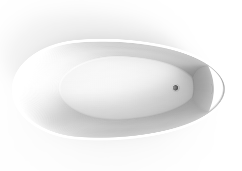 Ванна из искусственного камня Timo MARI MARI1700 170х80 отдельностоящая овальная