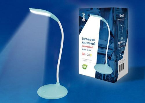 Настольная лампа Uniel TLD-558 TLD-558 Blue/LED/280Lm/5000K/Dimmer