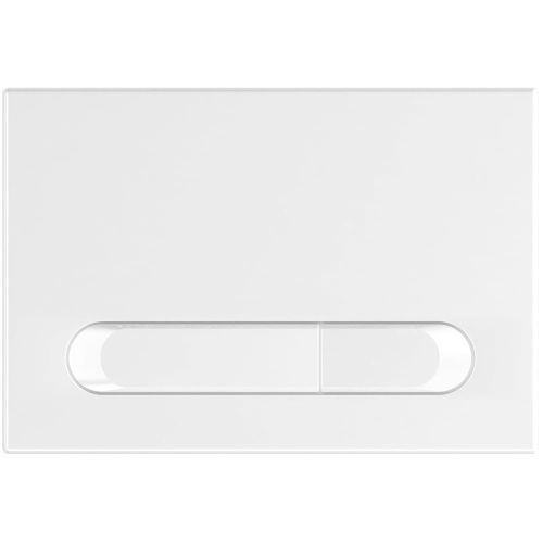 Клавиша смыва механическая KK POL M09 350/PPB/059-00-00 цвет белый глянцевый