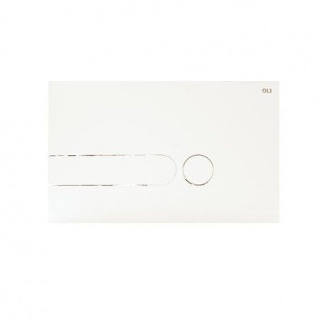 Клавиша смыва механическая Oli I_PLATE 670001 цвет белый