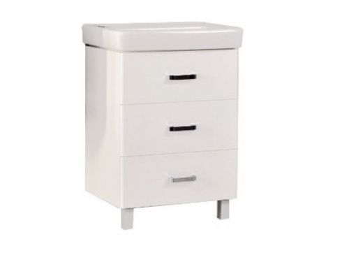 Тумба под раковину Aquaton Америна 1A169001AM010 67х44х69 напольная цвет белый