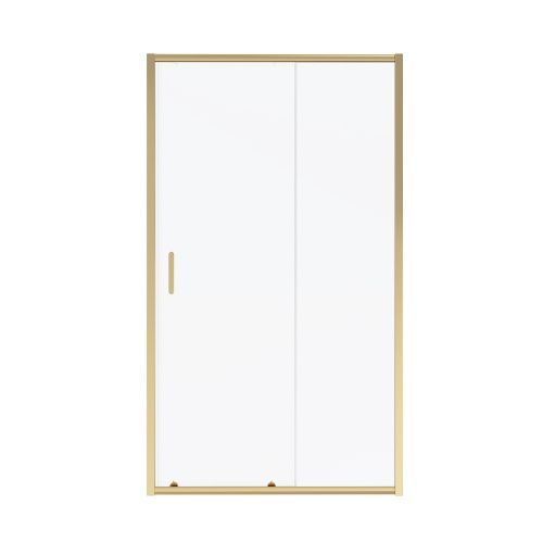 Душевая дверь Niagara Nova NG-42-9AG 90х195 стекло прозрачное профиль золото глянцевое