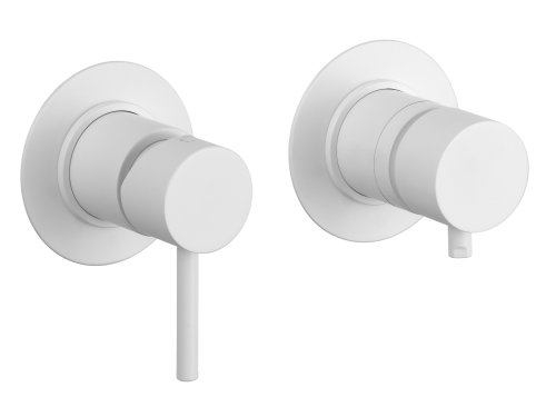 Смеситель для душа Remer X Style X96BO встраиваемый в стену белый