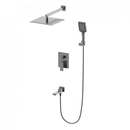 Душевая система Wonzon & Woghand CUBE 2.0 WW-88939068-BGM встраиваемый в стену