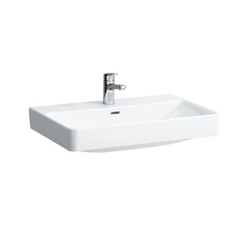 Раковина керамическая Laufen Pro 8.1096.7.000.104.1 70 см подвесная цвет белый 1 отверстие под смеситель