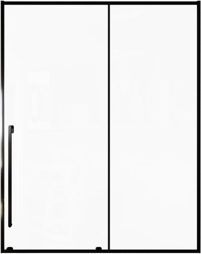 Душевая дверь Allen Brau Fantasy 3.11010.31 160х200 стекло прозрачное профиль черный матовый