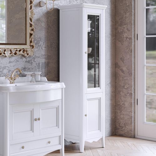 Шкаф-пенал TW collection Veronica NUOVO VER2050D-B 50х40х172 цвет белый