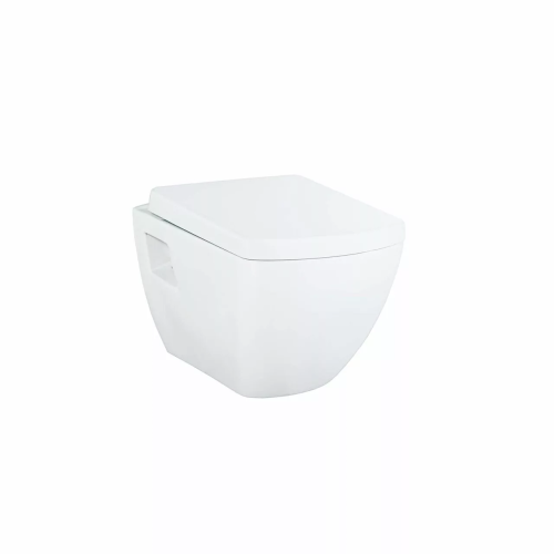 Чаша унитаза подвесная Creavit Tetra TP326-00CB00E-0000 цвет белый без сиденья душевой смыв