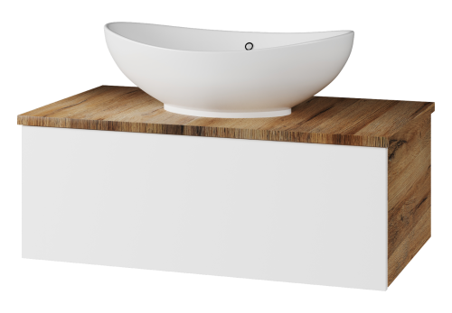 Тумба под раковину Misty Ива П-Ива-01080-951Я 80х45х30 подвесная