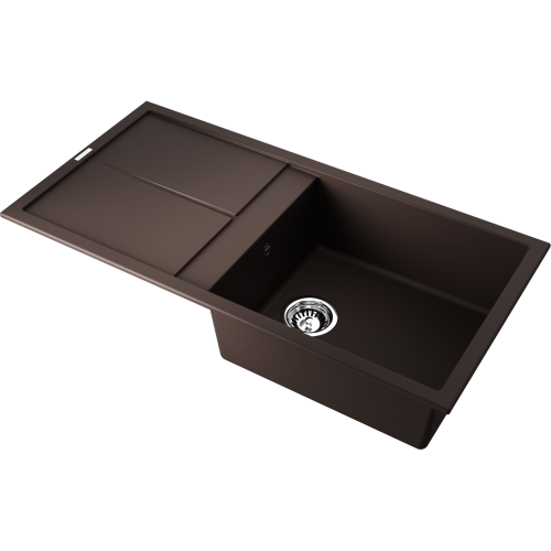 Кухонная мойка Omoikiri Sumi 100 4993658 100х50 цвет темно-коричневый