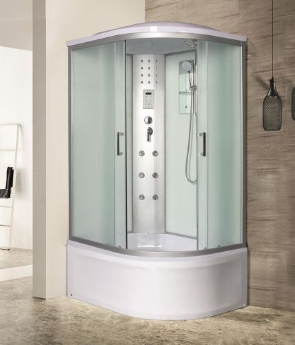 Душевая кабина River DUNAY XL 120/90/44 MT L -10000006180 120х90 асимметричная с крышей ориентация левая